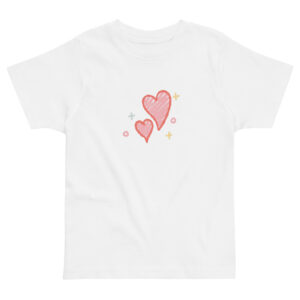 Toddler jersey t-shirt “Sweet Love”
