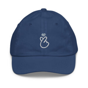 Youth baseball cap "Heart Gesture"