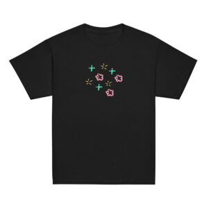 Youth classic tee "Petal Glow"