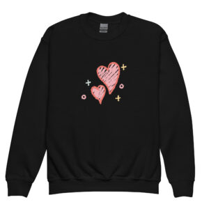 Youth crewneck sweatshirt “Sweet Love”