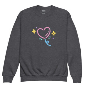 Youth crewneck sweatshirt “Love Float”