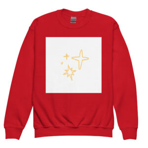 Youth crewneck sweatshirt "Radiant Shine"
