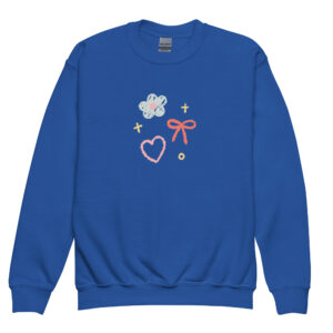 Youth crewneck sweatshirt "Lovely Charm"