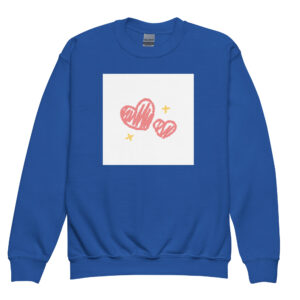 Youth crewneck sweatshirt "Sweet Love"