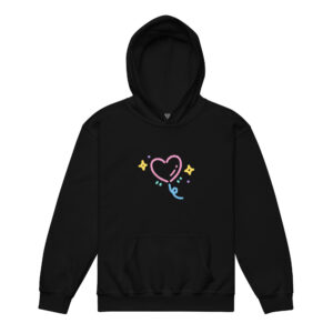 Youth heavy blend hoodie “Love Float”