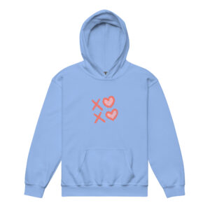 Youth heavy blend hoodie “XO Dreams”