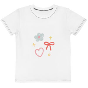 Kids crew neck t-shirt "Soft Doodles"