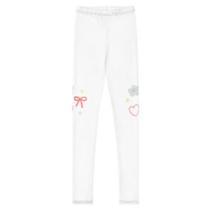 Youth Leggings "Soft Doodles"