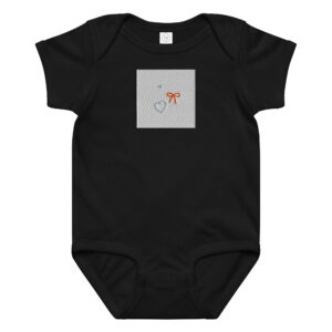 Baby jersey bodysuit "Soft Doodles"