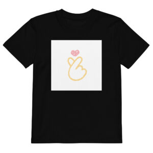 Organic cotton kids t-shirt "Sweet Signal"