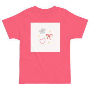 Toddler jersey t-shirt "Soft Doodles"