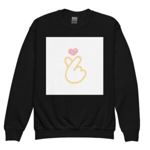 Youth crewneck sweatshirt "Sweet Signal"