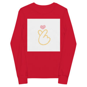 Youth long sleeve tee "Sweet Signal"