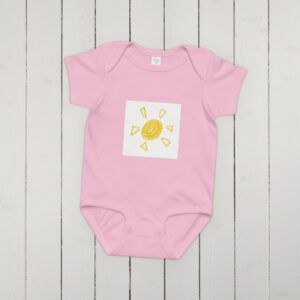 Baby jersey bodysuit