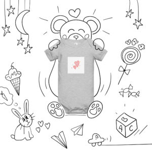 Baby short sleeve one piece