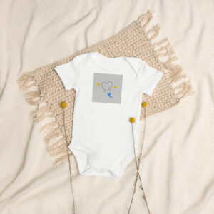 Organic cotton baby bodysuit